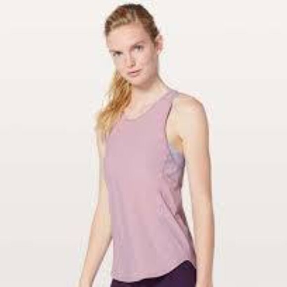 Lululemon Sculpt Tank II, Rose Blush, Size 6 - Picture 3 of 11